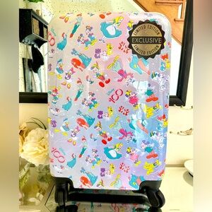 BIOWORLD - Disney 100 Years Characters Limited Edition 20” Carry-on Luggage